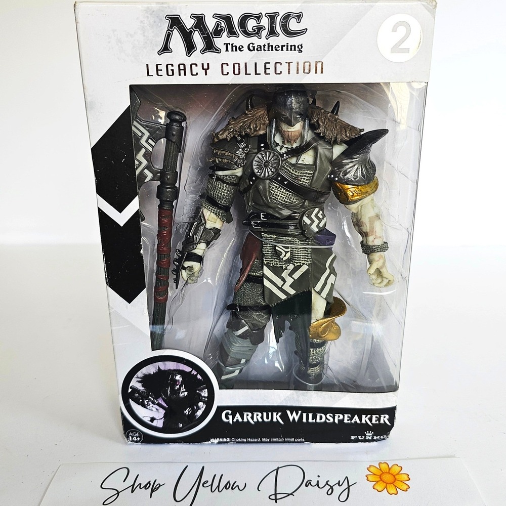 2014 Funko Magic The Gathering Garruk Wildspeaker Legacy Collection Figure MTG
